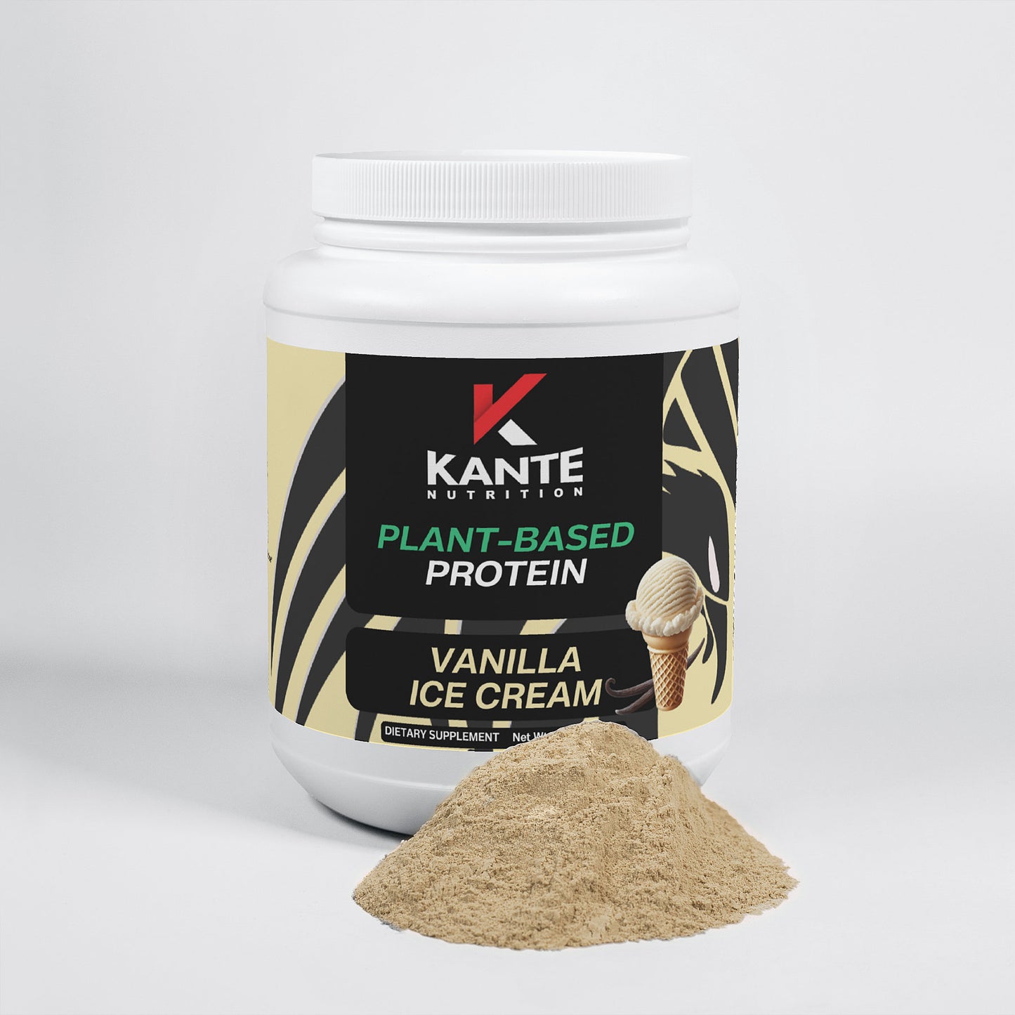 Plant-Based Protein (Vanilla Ice Cream)