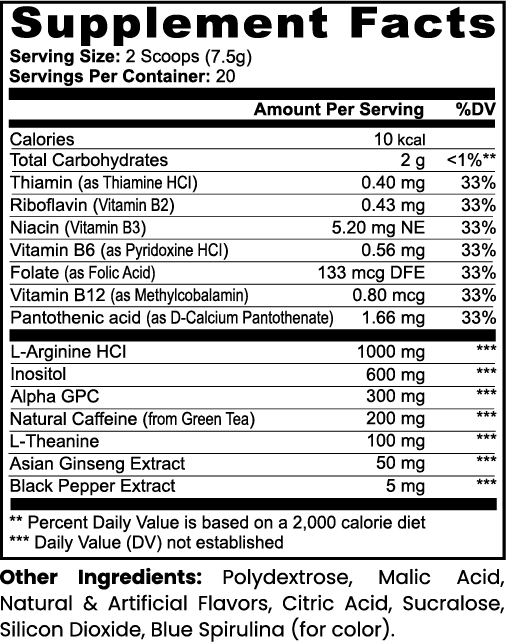 Focus Powder (Sour Gummy Worm)