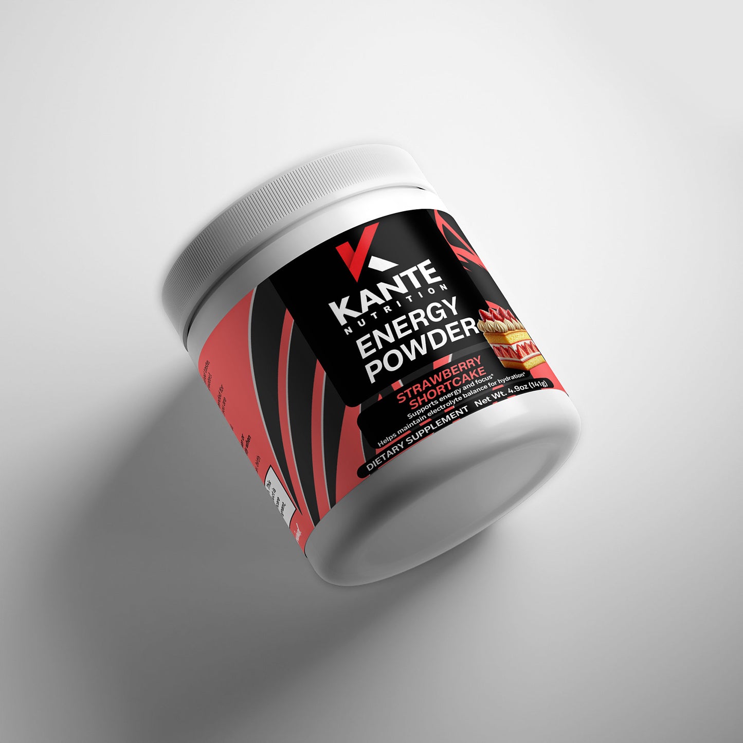 Energy Powder (Strawberry Shortcake)