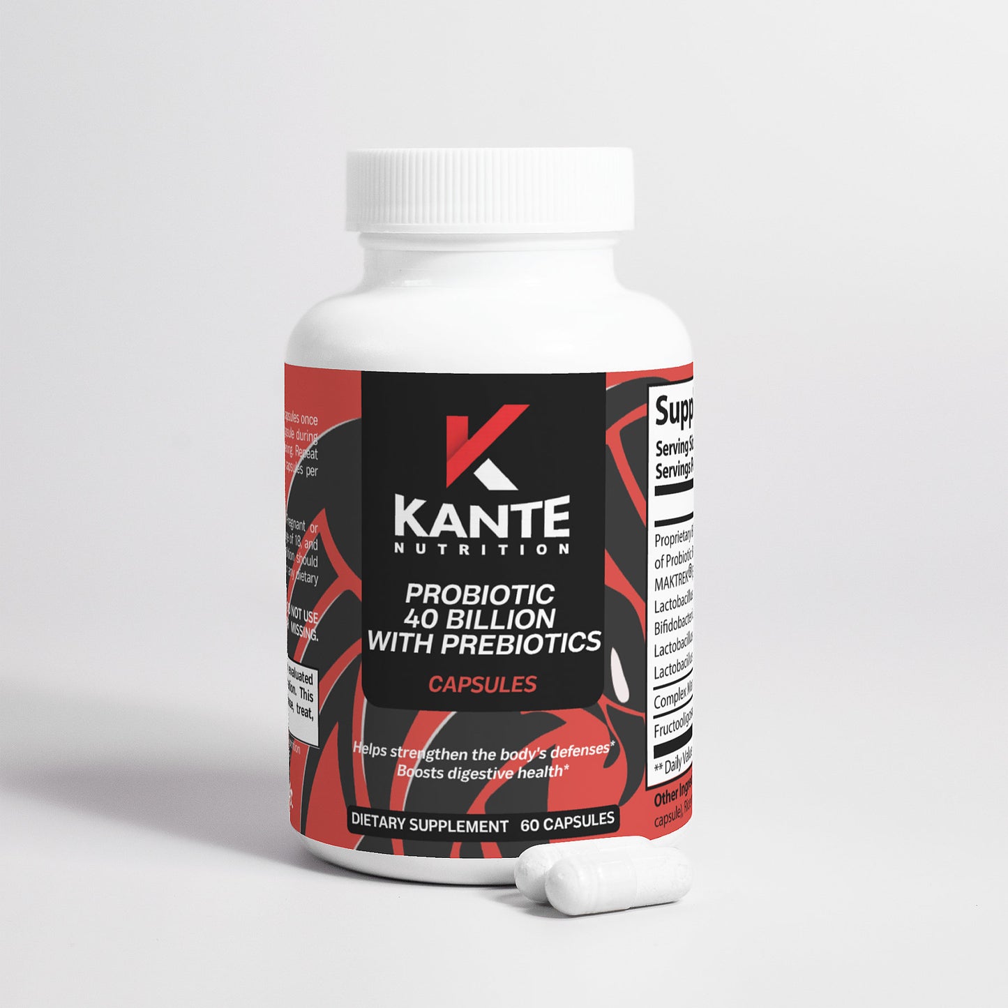 Probiotic 40 Billion with Prebiotics