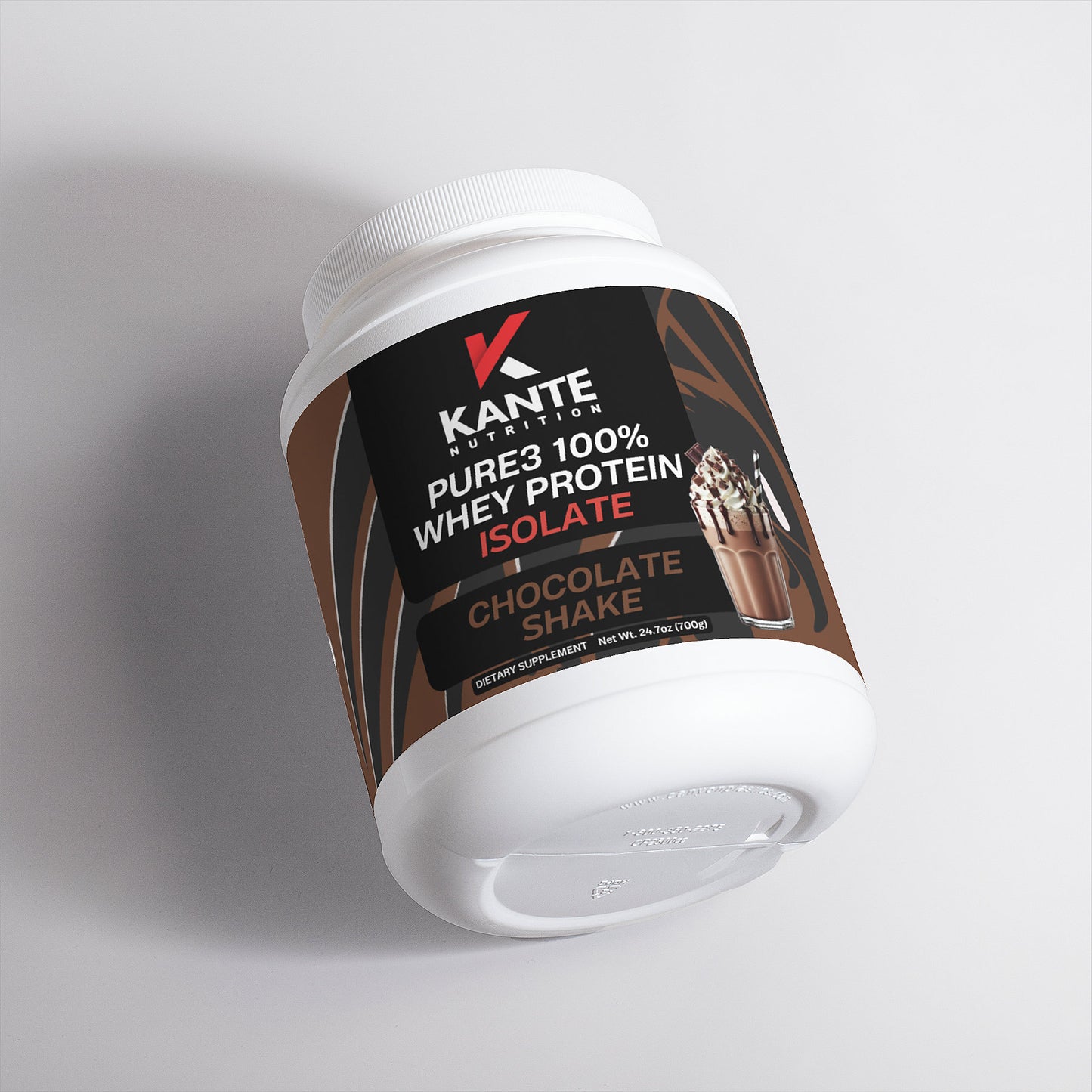 Pure3 100% Whey Protein Isolate (Chocolate Shake)