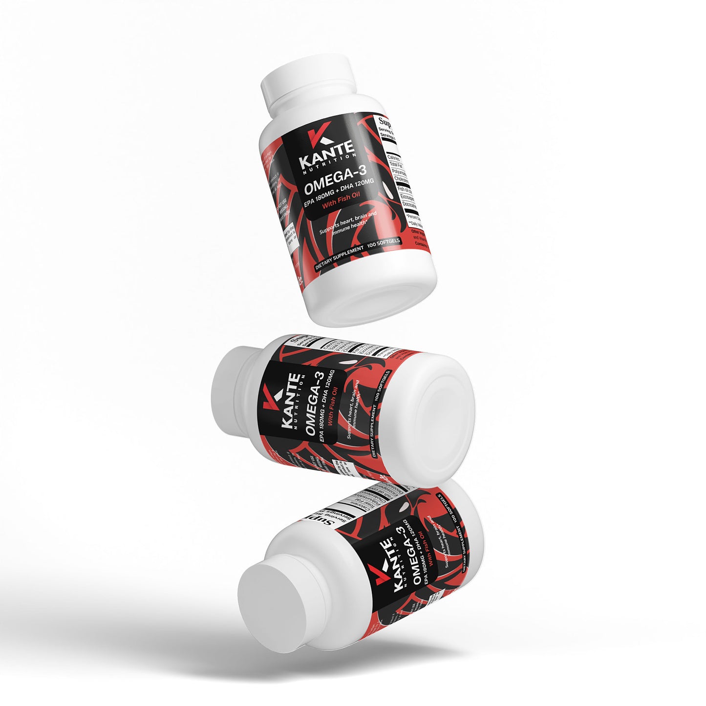 Omega-3 EPA 180mg + DHA 120mg(With Fish Oil)