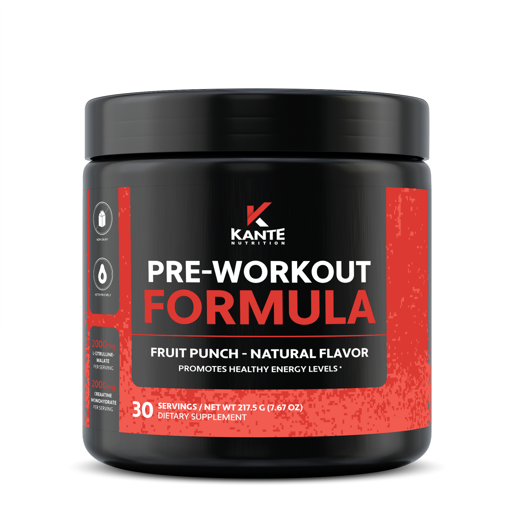 PreWorkout, Fruit Punch Kante Nutrition